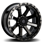 American Outlaw Capone Machined Black Tinted