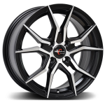 Racing Hart Concepts Spike Satin Black Machined & Undercu